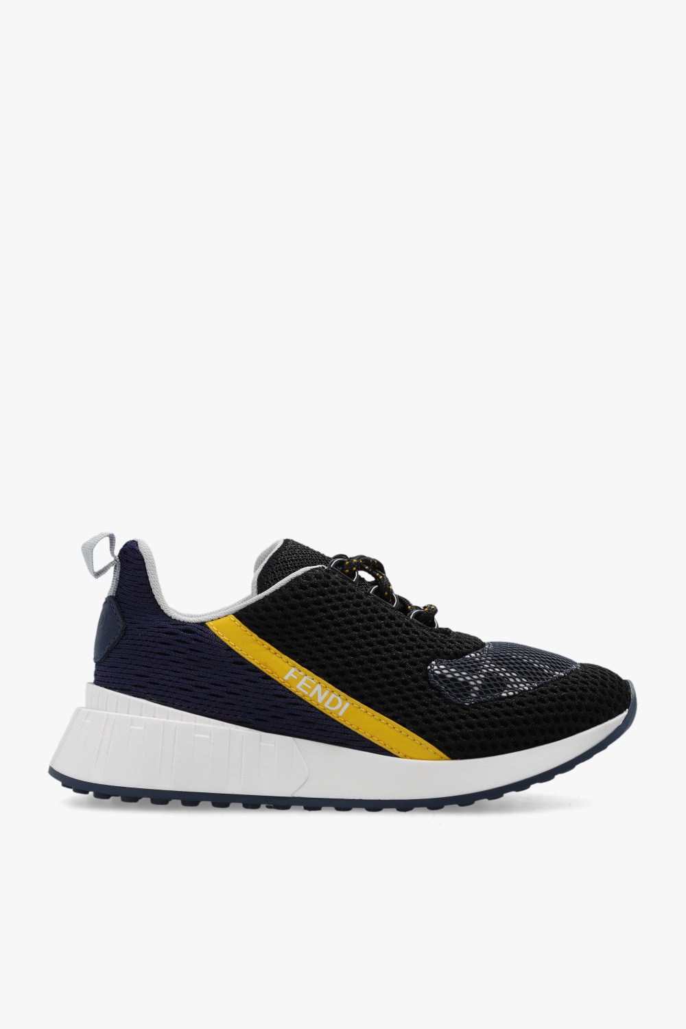 Fendi yellow outlet sneakers